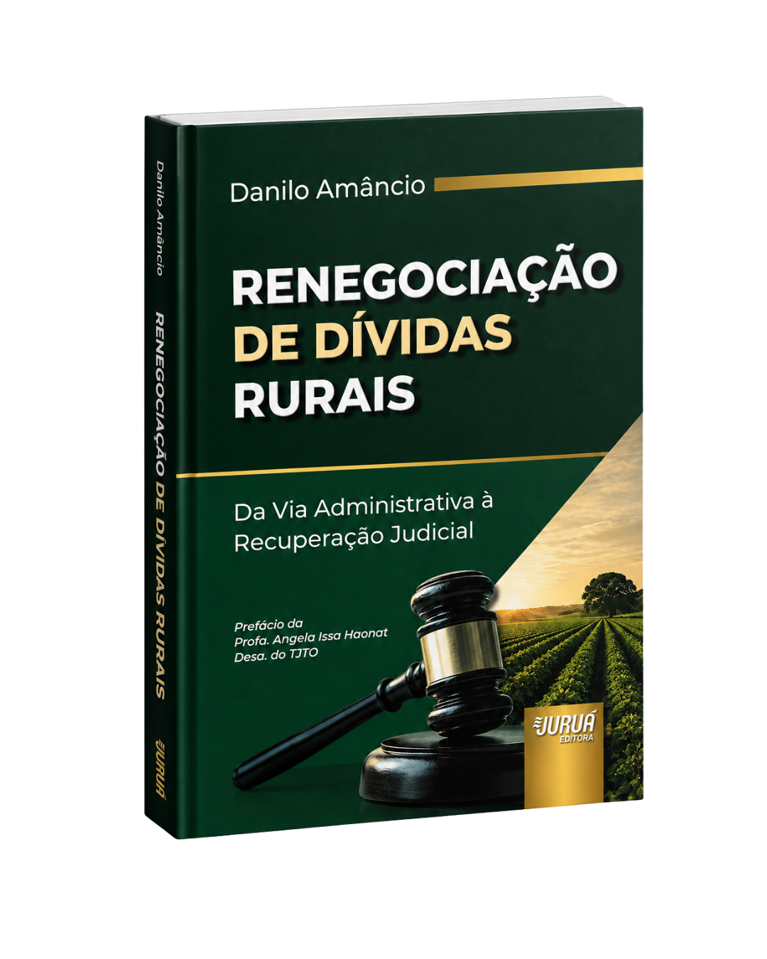 Capa do livro Renegociação de Dívidas Rurais, de Danilo Amâncio